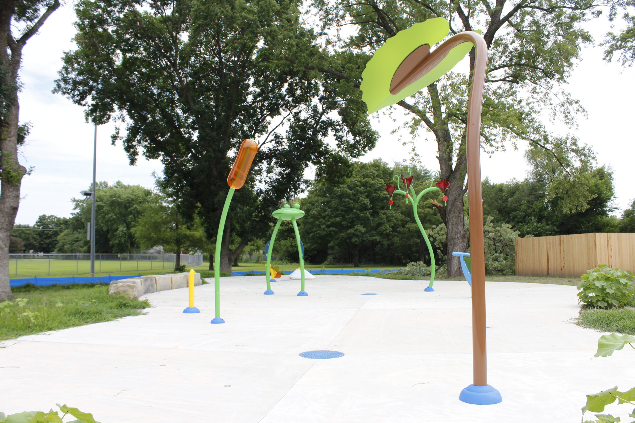 Vandalism causes delayed opening for new splash pad in North Lawrence